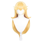 The Super Mario Bros. Movie Princess Peach Cosplay Wig Heat Resistant Synthetic Hair Carnival Halloween Party Props