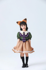 Fox Nick Wilde Adult Kids Cosplay Costume Dress Fancy Outfit Halloween Carnival Suit