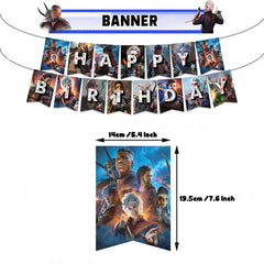 Baldur's Gate Astarian Peripherals Birthday Party Decorations Balloon Hanging Mascot Birthday Xmas Gift