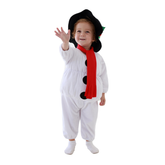 Christmas Baby Snowman Bodysuit Onesie 2 Piece Set Cosplay Outfits Halloween Party Suit