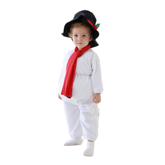 Christmas Baby Snowman Bodysuit Onesie 2 Piece Set Cosplay Outfits Halloween Party Suit