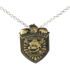 Bear Cosplay Necklace And Brooch Keychain Set Pendant Mascot Birthday Xmas Gift