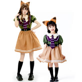 Fox Nick Wilde Adult Kids Cosplay Costume Dress Fancy Outfit Halloween Carnival Suit