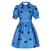 Matilda Roald Dahl's Musical Kids Girls Cosplay Dress Halloween Carnival Costume