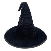 Adult Black Witch Sharp Hat Cosplay Halloween Party Costume Accessories