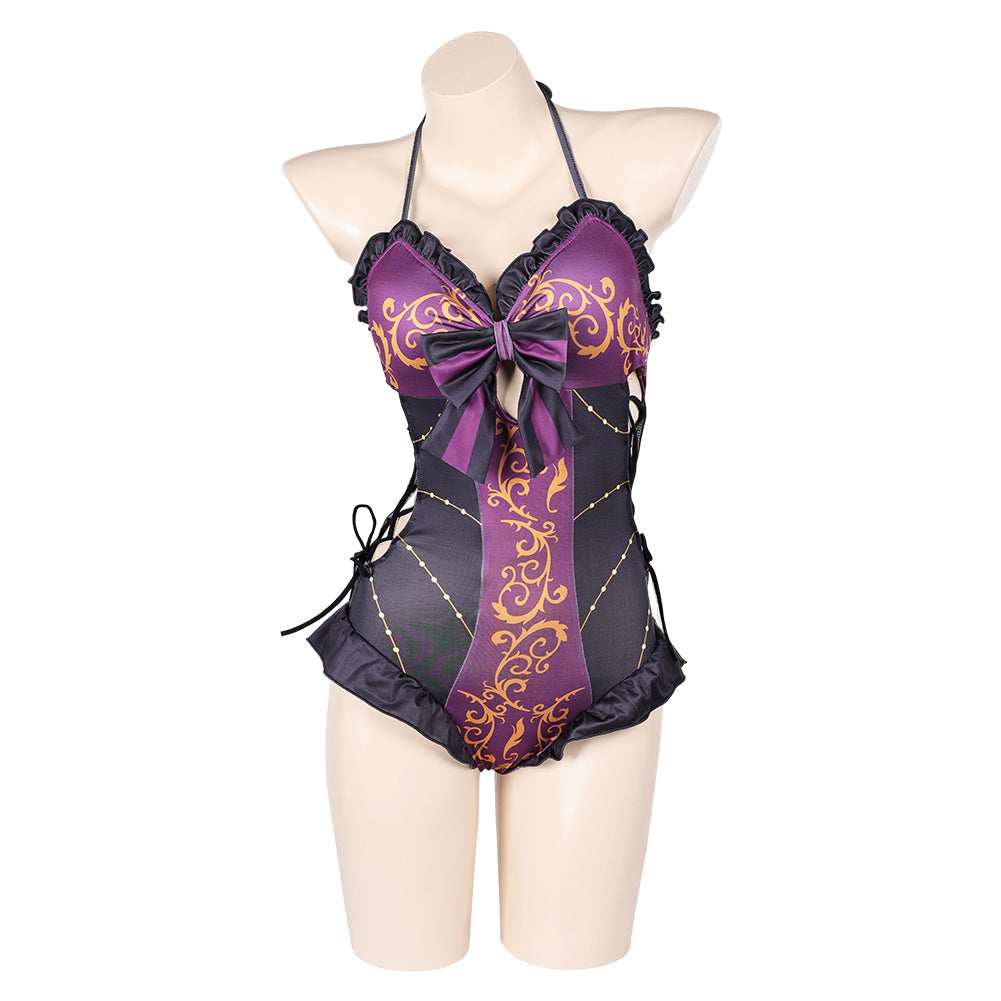 Baldur's Gate Astarion Cosplay One-piece Swimsuit Costume Outfits Halloween Carnival Suit Original Design