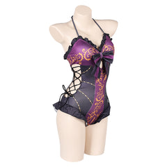 Baldur's Gate Astarion Cosplay One-piece Swimsuit Costume Outfits Halloween Carnival Suit Original Design