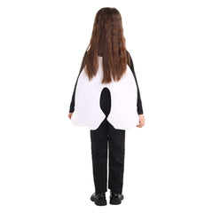 Children Rainbow Outfits Cosplay Costume Halloween Party Suit