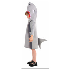 Children Shark Suit Cosplay Costume Halloween Carnival Suit