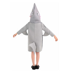 Children Shark Suit Cosplay Costume Halloween Carnival Suit