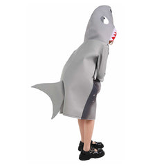 Children Shark Suit Cosplay Costume Halloween Carnival Suit