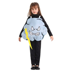 Children Thunderstorm Outfits Cosplay Costume Halloween Party Suit