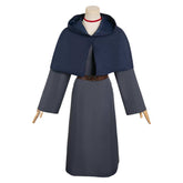 Delicious in Dungeon/Dungeon Meshi Falin Touden Dark Blue School Uniform Cosplay Costume Outfits Halloween Carnival Suit