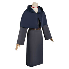 Delicious in Dungeon/Dungeon Meshi Falin Touden Dark Blue School Uniform Cosplay Costume Outfits Halloween Carnival Suit