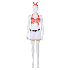 Final Fantasy VII Rebirth Yuffie Kisaragi Printed Bikini Set Swimsuit Cosplay Costume Outfits Halloween Carnival Suit
