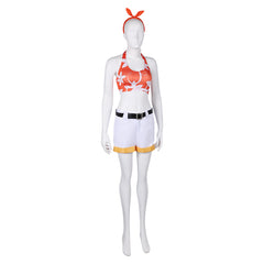 Final Fantasy VII Rebirth Yuffie Kisaragi Printed Bikini Set Swimsuit Cosplay Costume Outfits Halloween Carnival Suit
