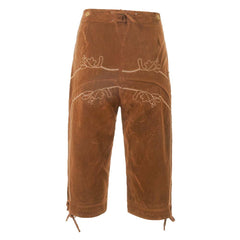 German Bavarian Munich Beer Festival Men Vintage Retro Brown Suspender Pants Overalls Cosplay Costume Outfits Halloween Carnival Suit