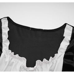 German Bavarian Munich Beer Festival Retro Vintage Classic Women Black Dress Cosplay Costume Outfits Halloween Carnival Suit