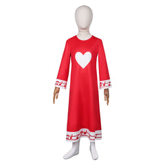 Hazbin Hotel Charlie Morningstar Kids Girls Red Nightdresses Cosplay Costume Outfits Halloween Carnival Suit