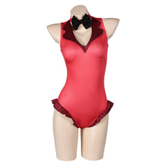 Hazbin Hotel Charlie Morningstar Red One Piece Swimsuit Cosplay Costume Outfits Halloween Carnival Suit