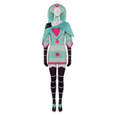 Hazbin Hotel Fizzarozzie Sleepwear Headgear Gloves Socks 4 Piece Set Cosplay Costume Outfits Halloween Carnival Suit