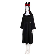 Hazbin Hotel Nun ALASTOR Dress With Hat Cosplay Costume Outfits Halloween Carnival Suit