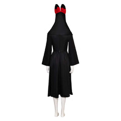 Hazbin Hotel Nun ALASTOR Dress With Hat Cosplay Costume Outfits Halloween Carnival Suit
