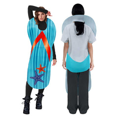 Kids & Adult Flip Flops Cosplay 2024 Funny Costume Outfits Halloween Carnival Suit