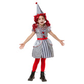 Kids Girls Joker Seller Dress Full Set Stage Performance Cosplay Costume Outfits Halloween Carnival Suit