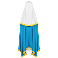 Medieval Renaissance Madonna The Virgin Mary Kids Children Cosplay Costume Outfits Halloween Carnival Suit