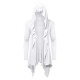 Medieval Retro Long Hooded Cardigan Shawl Cosplay Costume Outfits Halloween Carnival Suit