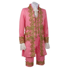 Men Retro Victorian Medieval Palace Prince Suit Halloween Party Cosplay Outfits
