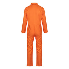 Orange Prisoner Clothes Uniform Men Cosplay Costume Outfits Halloween Carnival Suit  