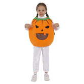 Pumpkin Pockets For Candy Kids Little Children Cosplay Outfits Halloween Party Suit