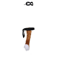 Puss in Boots The Last Wish Cat Kids Children Cosplay Tail And Eyemask Halloween Carnival Costume Accessories