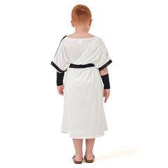 Renaissance Retro Greek Roman Kids Boys Warriors Cosplay Robe Costume Outfits Halloween Carnival Suit