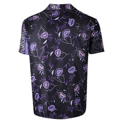 Road House 2024 Knox Printed Purple Adult Cosplay Casual Street T-shirt Costume Outfits Halloween Carnival Suit
