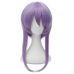 Seraph of the End Shinoa Hiiragi Cosplay Purple Wig Heat Resistant Synthetic Hair Carnival Halloween Party Props