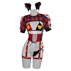 Sexy Red Plaid Lingerie For Women Cosplay Outfits Halloween Party Suit