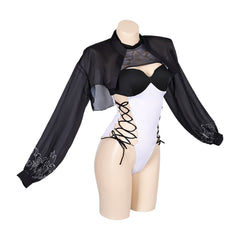 Ver1.1a NieR:Automata No2 Type B Swimsuit Cosplay Costume Outfits Halloween Carnival Suit Original Design