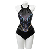 Genshin Impact Fischl Von Cosplay Costume Swimsuit Halloween Carnival Party Disguise Suit