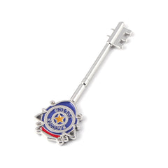 Resident Evil 4 The Raccoon Police Department RPD Badge Keychain Collection Metal Gifts