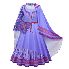 Wish Asha Kids Girls Long Sleeve Outfits Halloween Carnival Party Suit Cosplay Costume