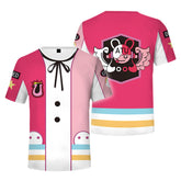 Adults One Piece Film Red Uta Cosplay T-shirt Men Women Summer 3D Print Short Sleeve Shirt - INSWEAR