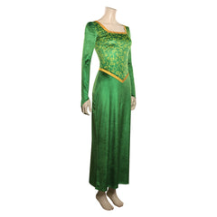 Shrek Princess Fiona Women Dress Halloween Cosplay Costume Fancy Carnival Outfits - INSWEAR