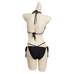 Women My Dress-Up Darling Kitagawa Marin Cosplay Two Piece Bikini Beach Swimsuit Halter Neck Swimwear Bathing Suit - INSWEAR