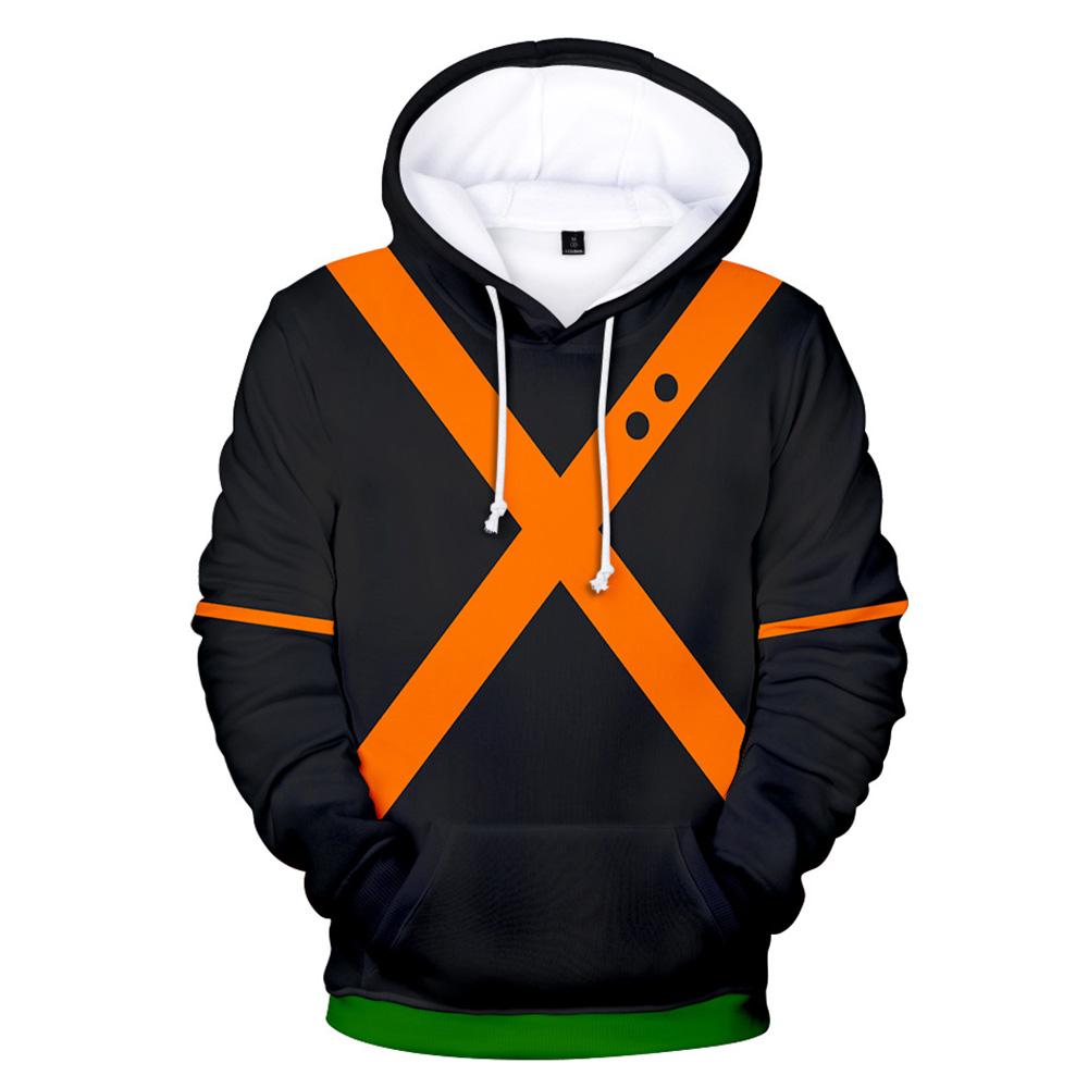 Boku No Hero Academia My Hero Academia Katsuki Bakugo Hoodies Cosplay Costume Training Jacket - INSWEAR