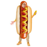 Halloween Adult Kids Lightweight Hot Dog Fancy Cosplay Costume - INSWEAR