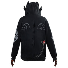 Unisex How to Train Your Dragon Toothless Cosplay Hoodie 3D Printed Sweatshirt Men Women Casual Pullover Streetwear - INSWEAR