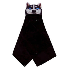 Animals Hooded Cloak Plush Wearable Blanket Cartoon Clothes Accessory Creative Gift - INSWEAR